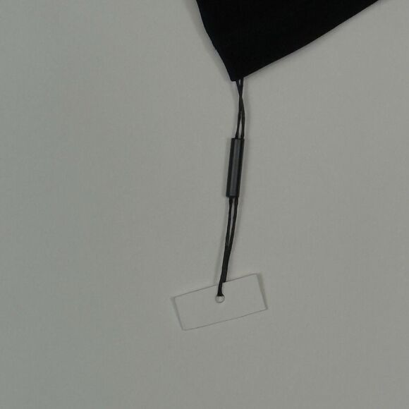 Calvin Klein Black Cropped Stretchy Slinky Fringe Cardigan Women's Medium NEW - Picture 6 of 7